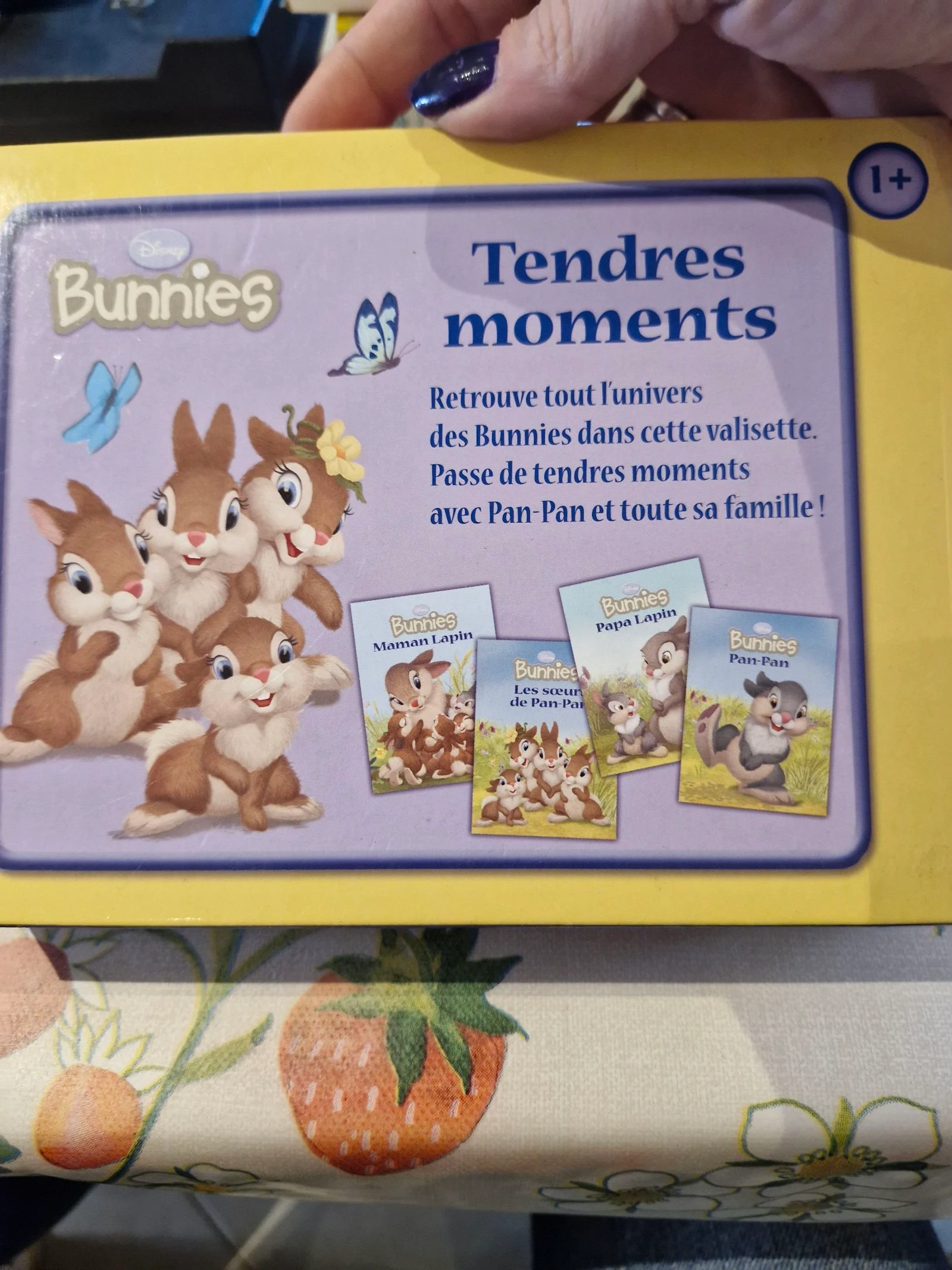Set of 4 books with bunnies suitcase – photo 5